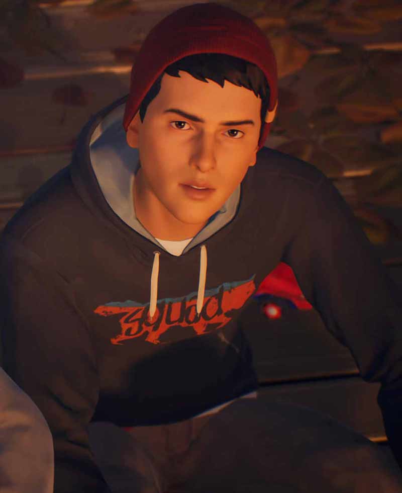 Sean Diaz Life Is Strange 2 Blue Hoodie